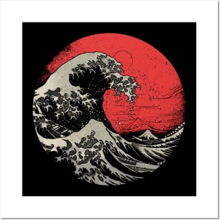 The great wave off kanagawa Posters and Art